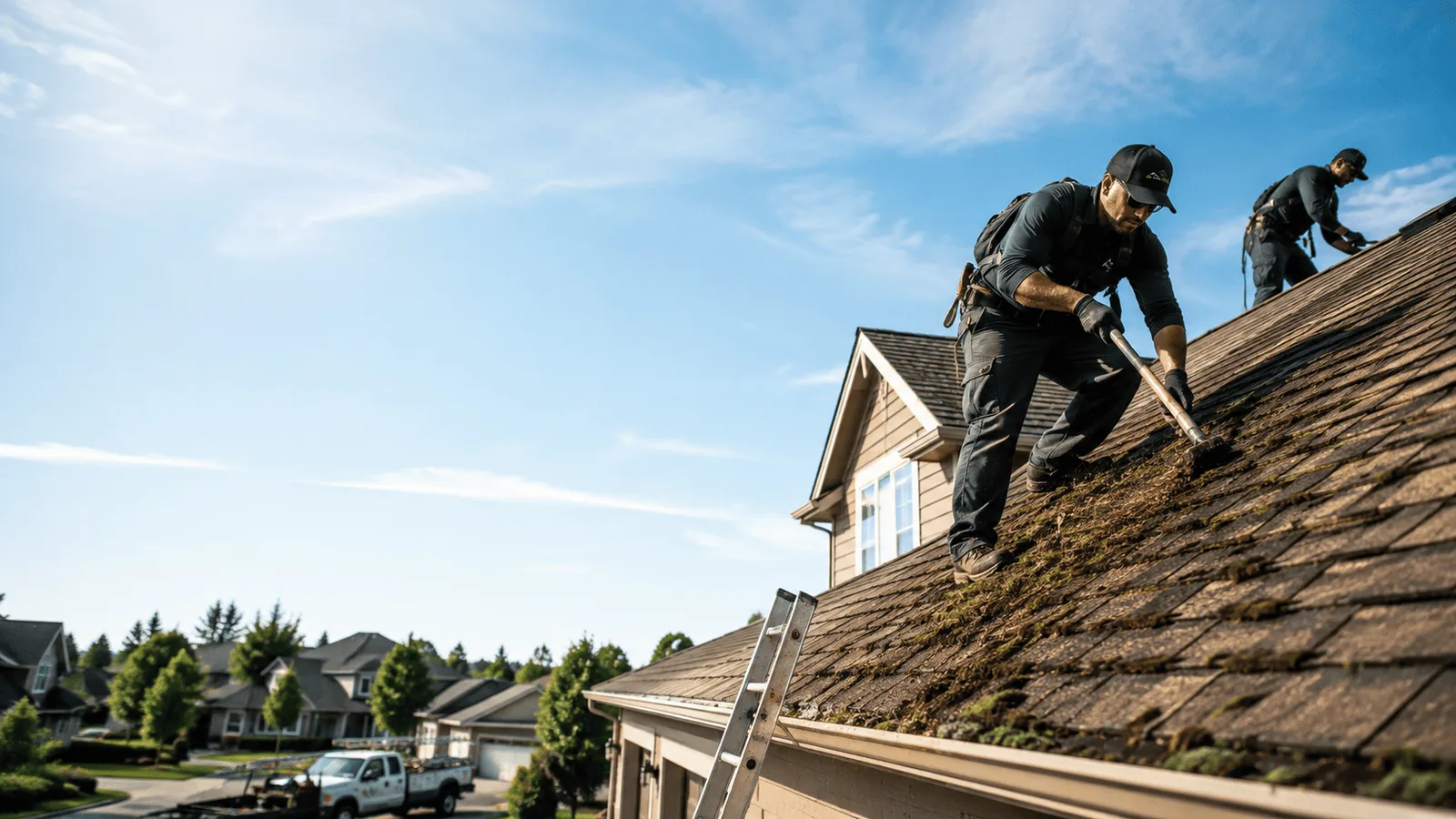 Roof Moss Removal in Allendale, IL near me